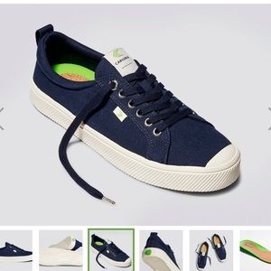 Cariuma Navy Canvas Sneakers